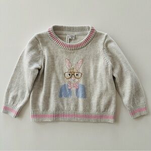 Janie and Jack 6-12 Months Baby Boy Easter Bunny Sweater